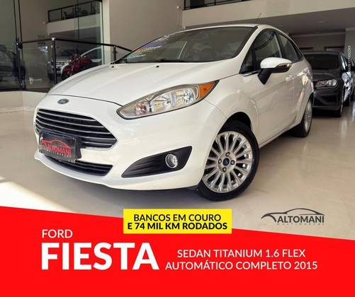 FORD FIESTA 1.6 TITANIUM SEDAN 16V FLEX 4P POWERSHIFT FORD FIESTA 1.6 TITANIUM SEDAN 16V FLEX 4P POWERSHIFT